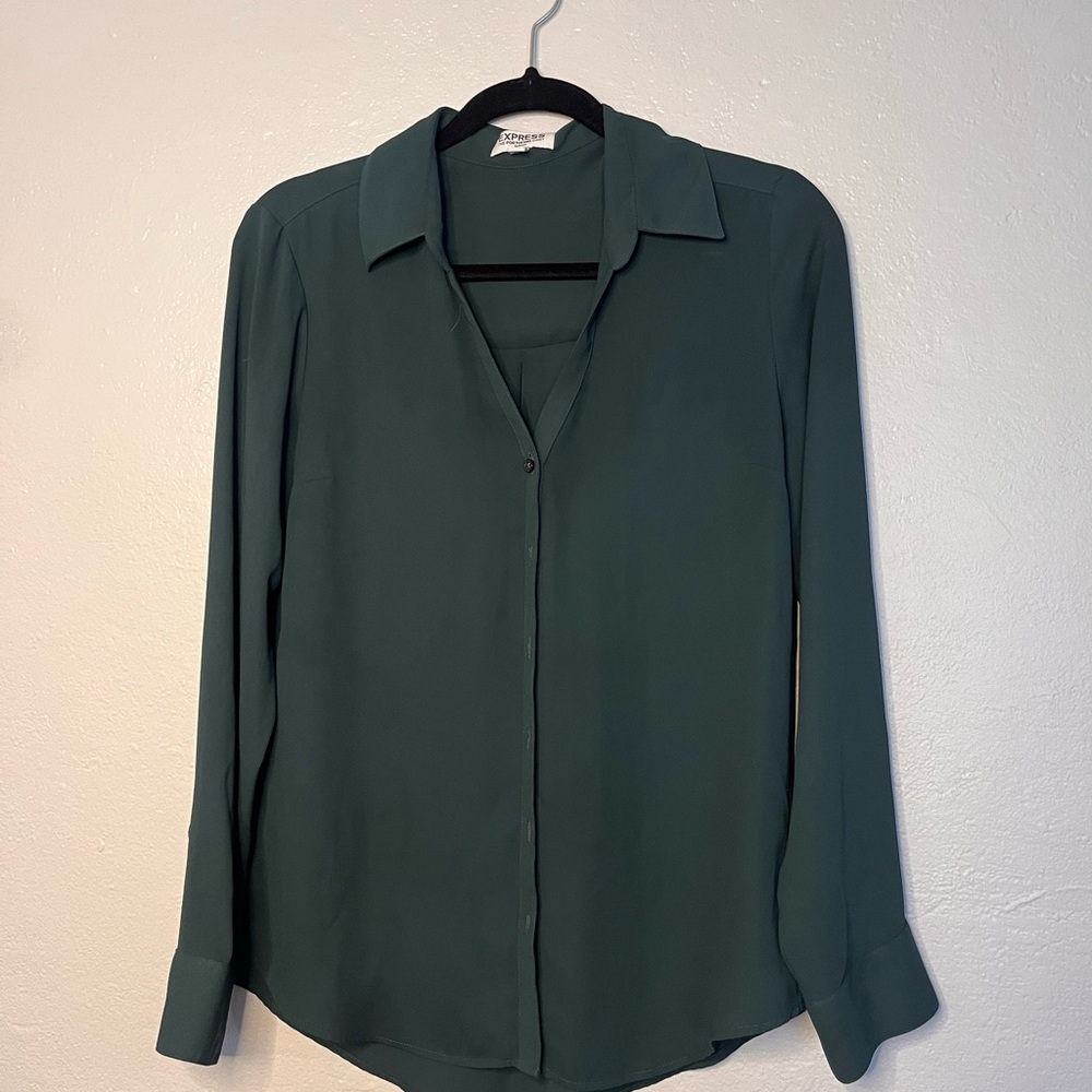 Express Button Down Top